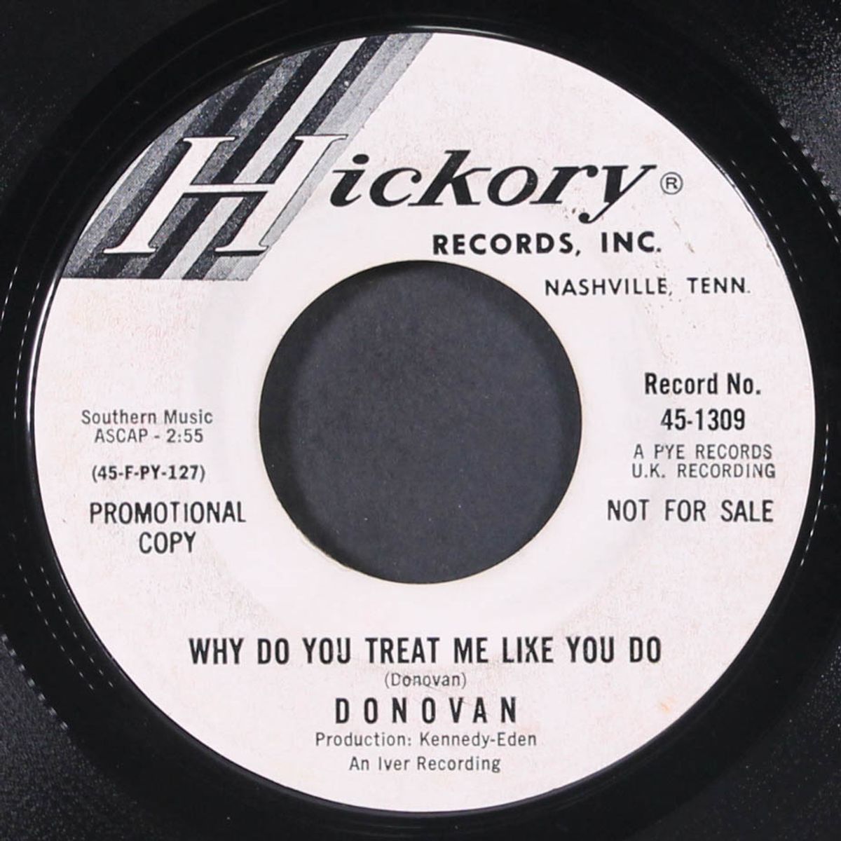 catch the wind / why do you treat me like you do by DONOVAN