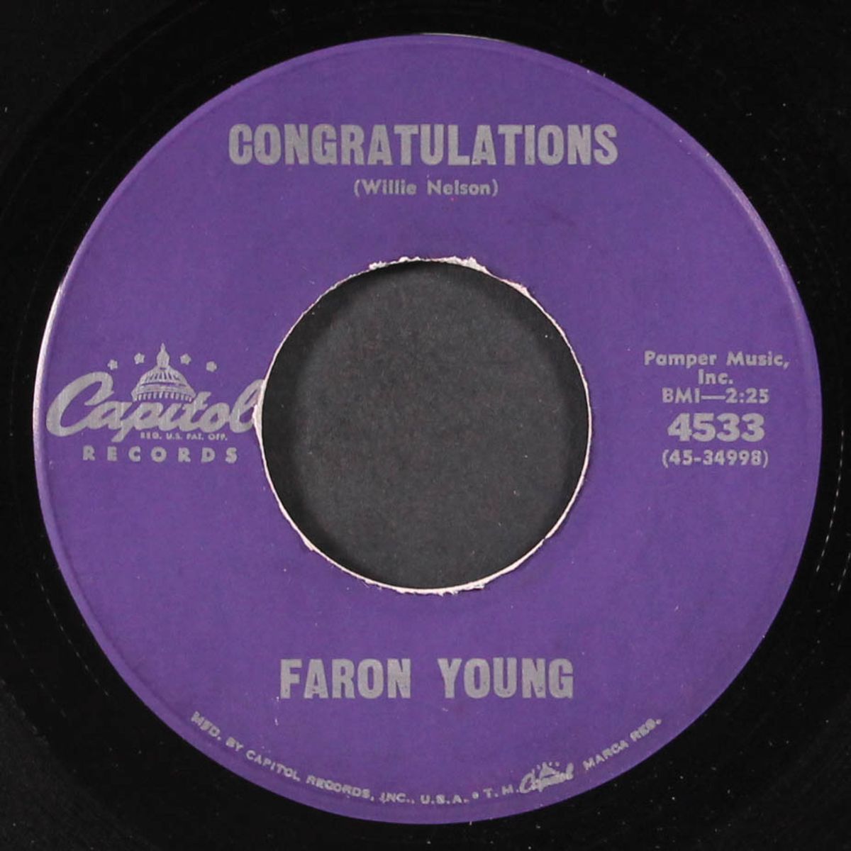 hello walls by FARON YOUNG