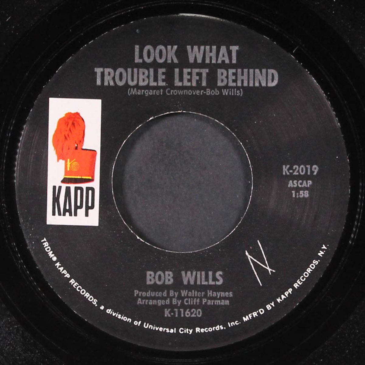 what kind of girl are you / look what trouble left behind by BOB WILLS