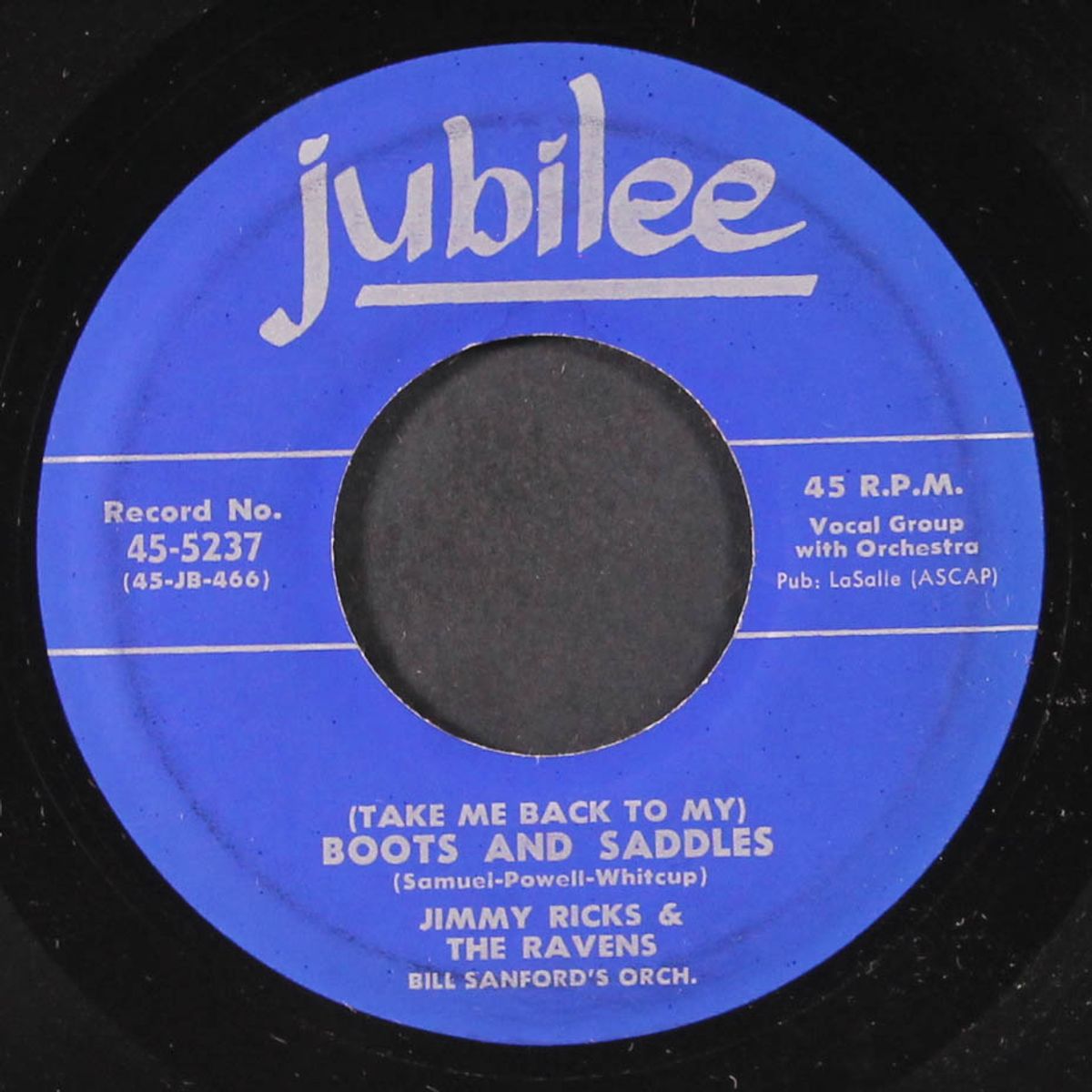 i'll always be in love with you / (take me back to my boots and saddl) by JIMMY RICKS & RAVENS