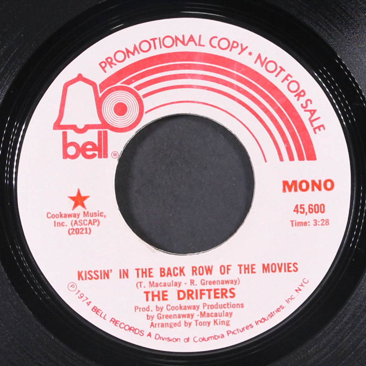 kissin' in the back row of the movies / mono by DRIFTERS
