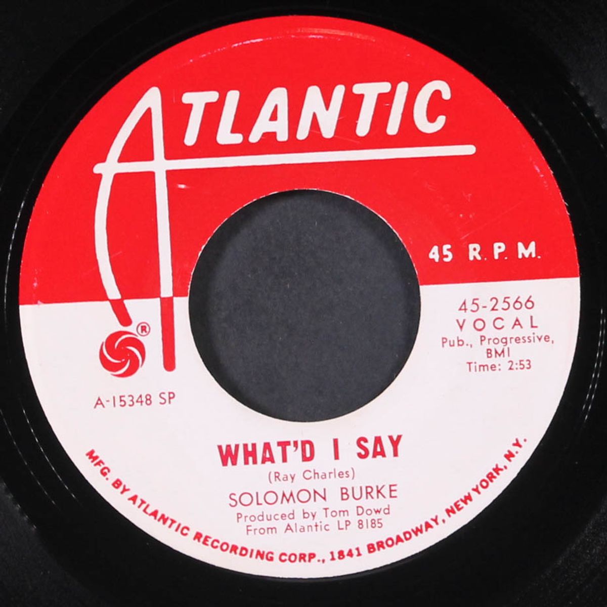 get out of my life woman / what'd i say by SOLOMON BURKE