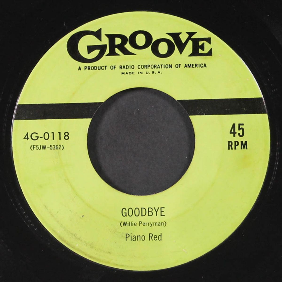 six o'clock bounce / goodbye by PIANO RED