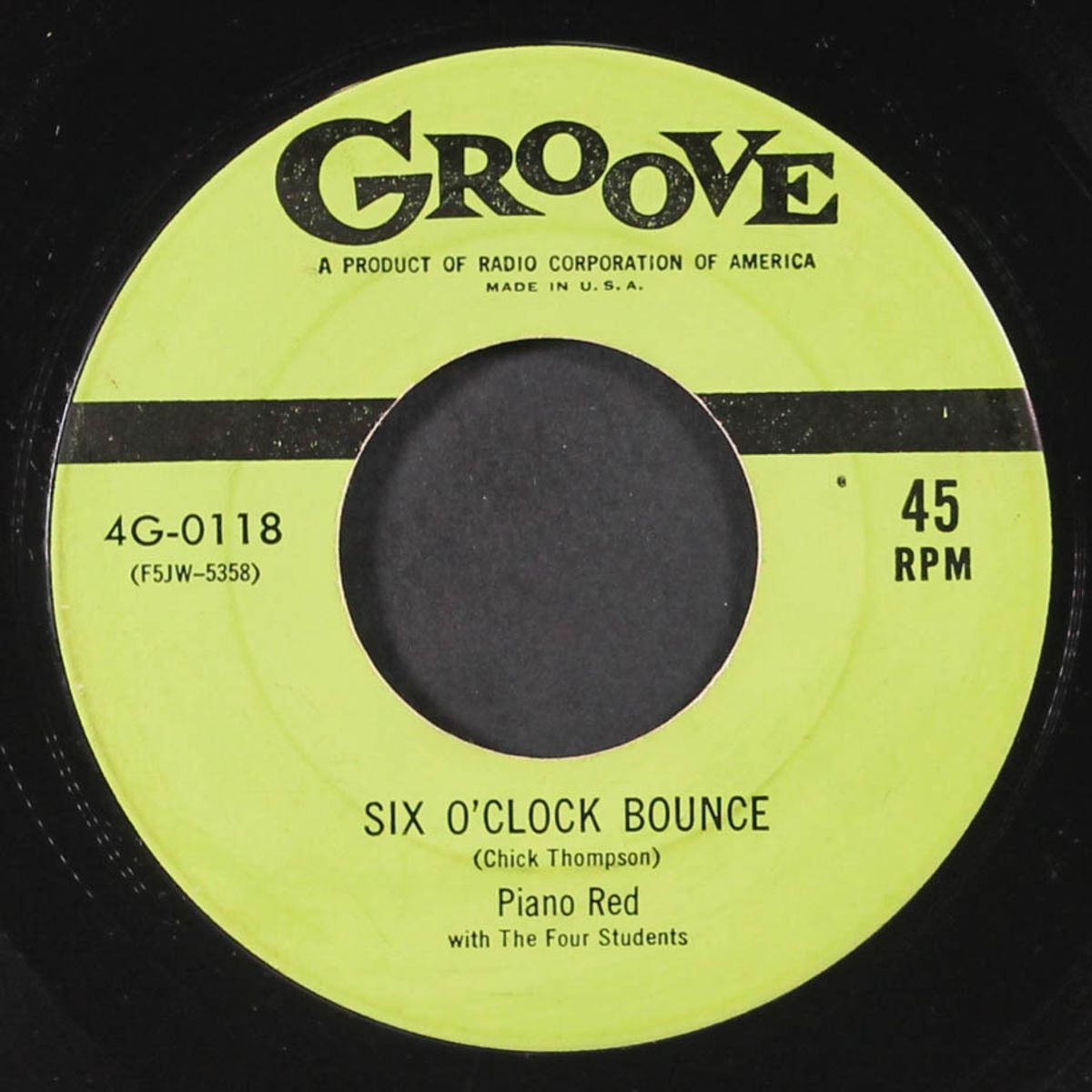 six o'clock bounce / goodbye by PIANO RED