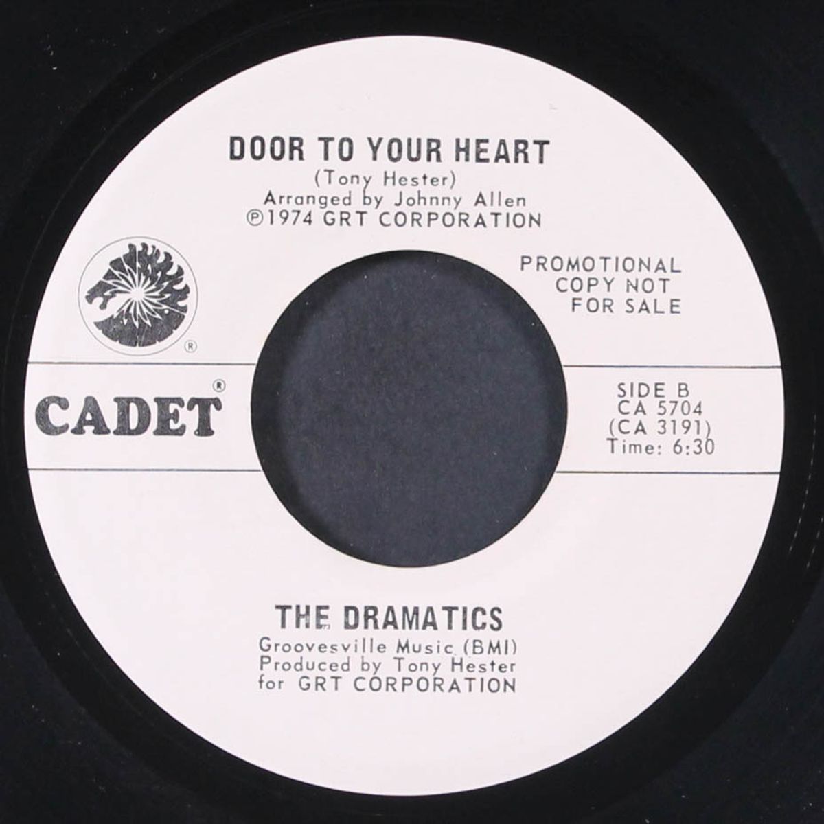 choosing up on you / door to your heart by DRAMATICS