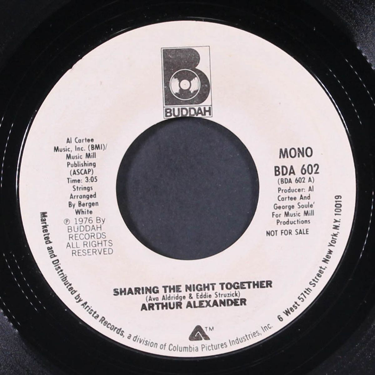 sharing the night together / mono by ARTHUR ALEXANDER