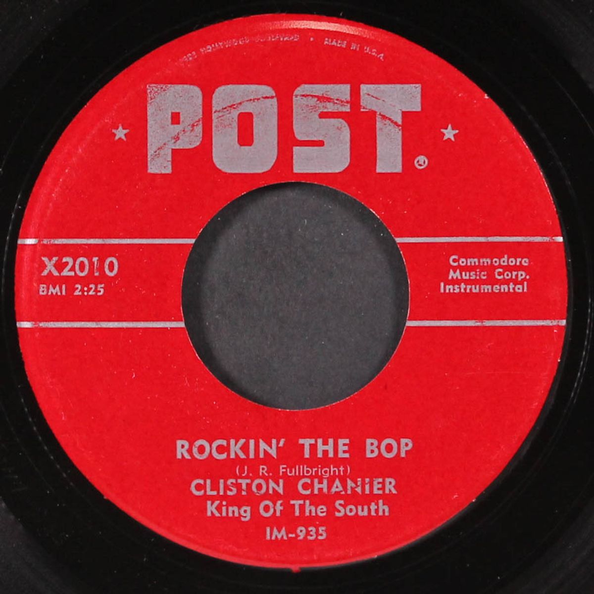 rockin' the bop / country bred by CLISTON CHANIER