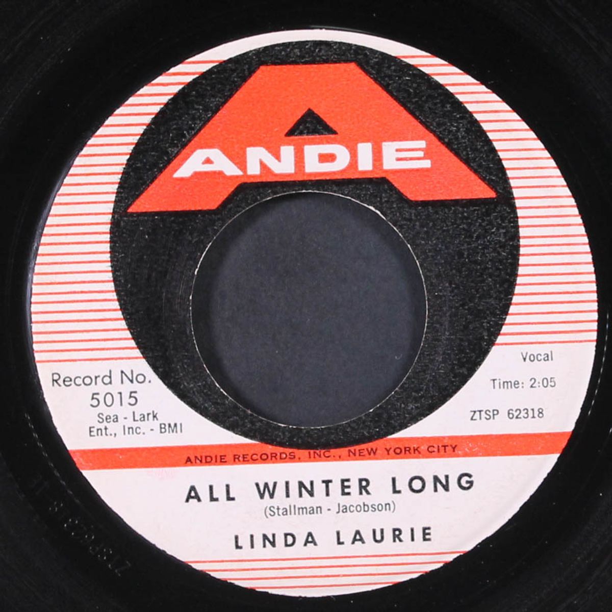 all winter long / stay with me by LINDA LAURIE