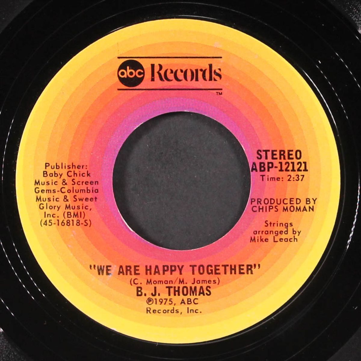 help me make it (to my rockin' chair) by B.J. THOMAS