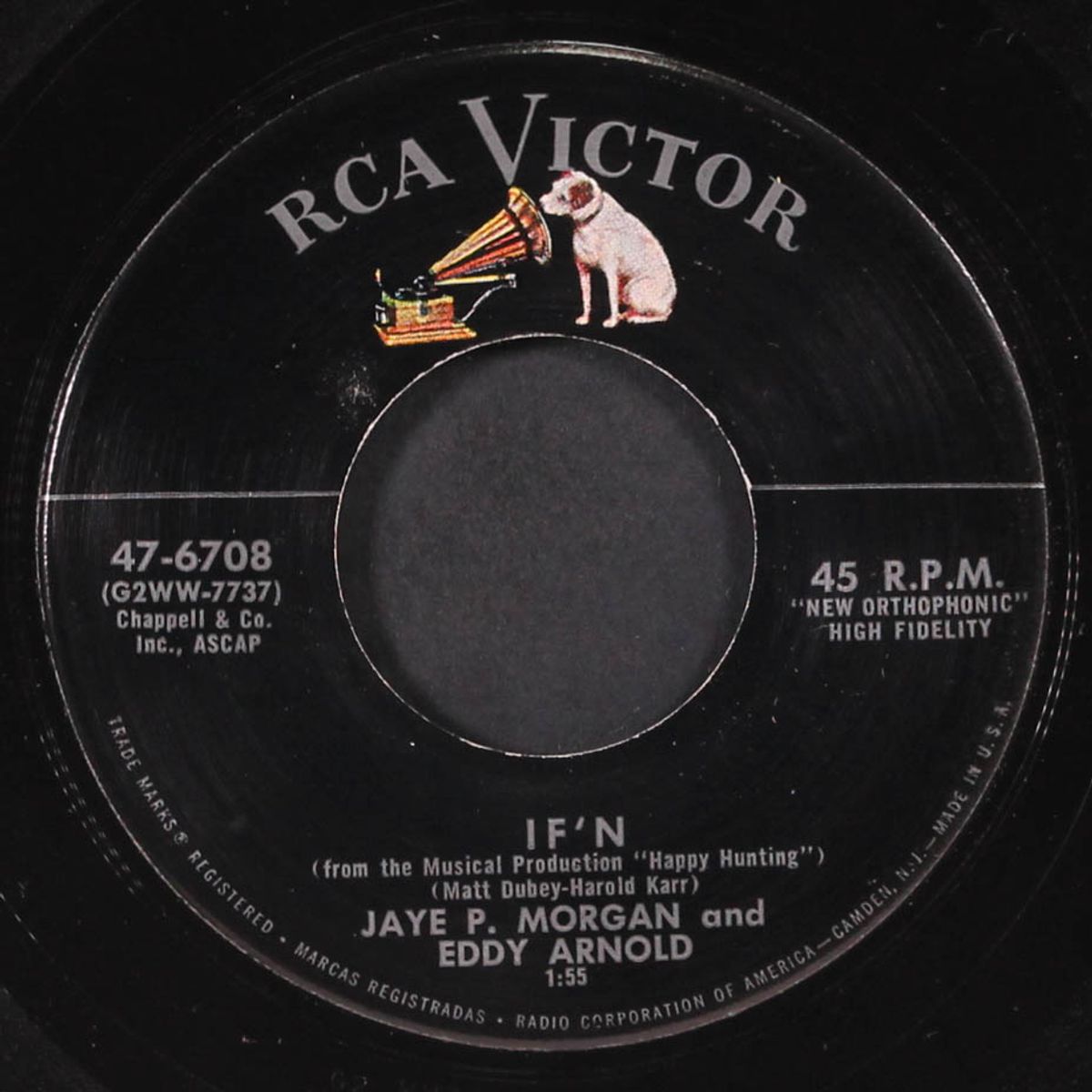 mutual admiration society by EDDY ARNOLD & JAYE P. MORGAN