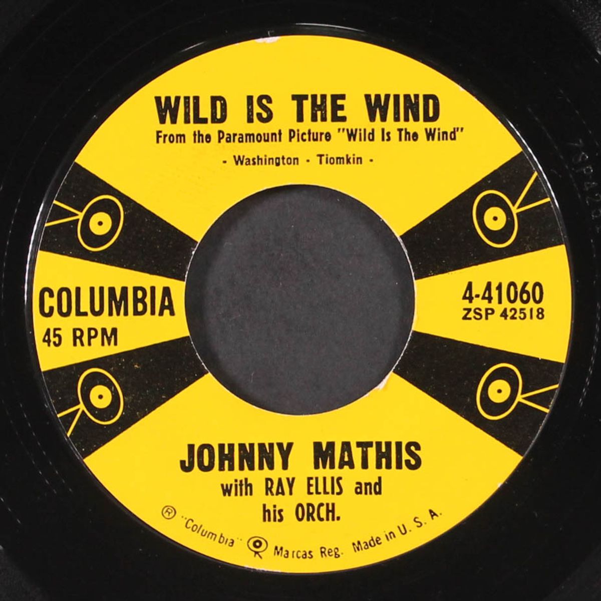 wild is the wind / no love by JOHNNY MATHIS