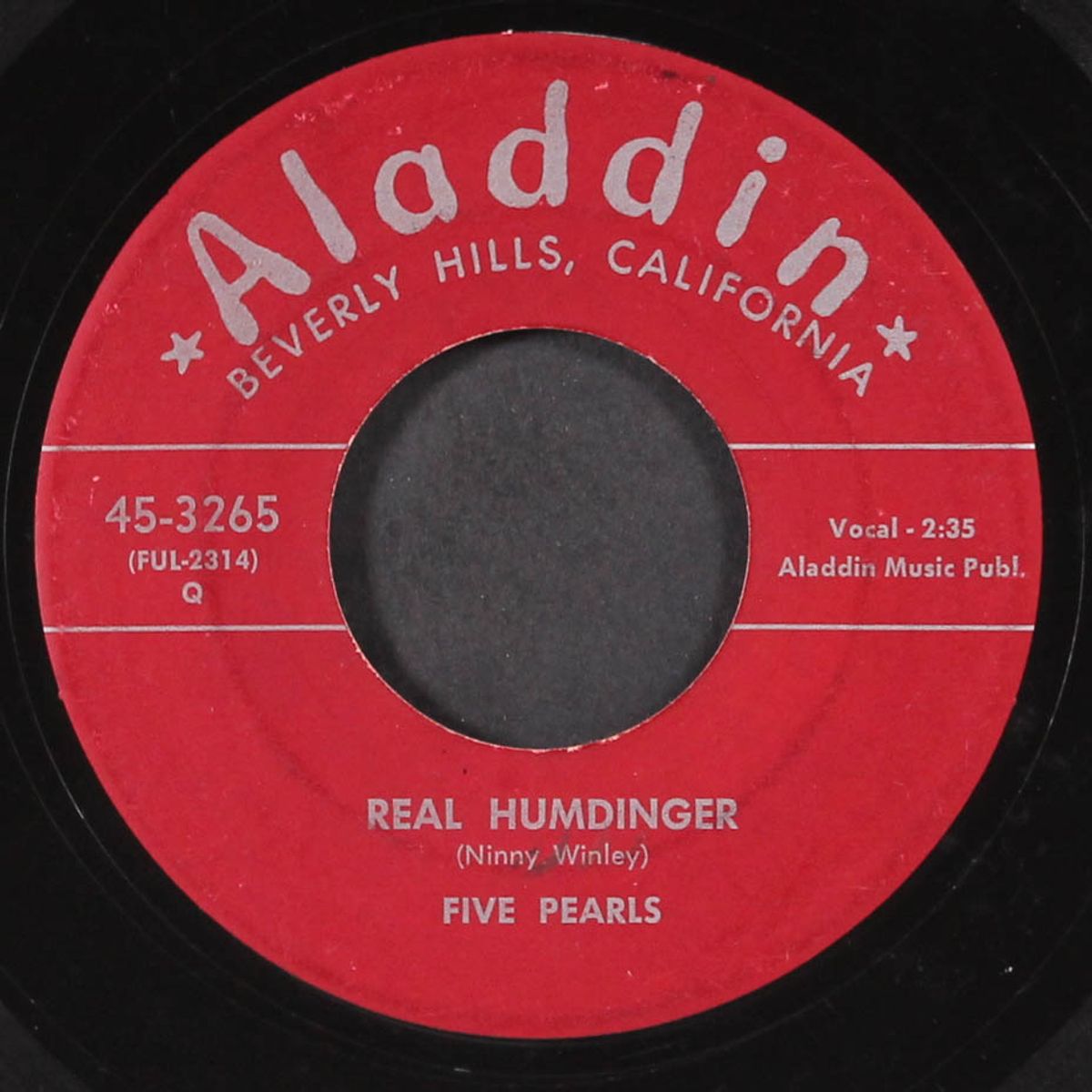 please let me know / real humdinger by FIVE PEARLS