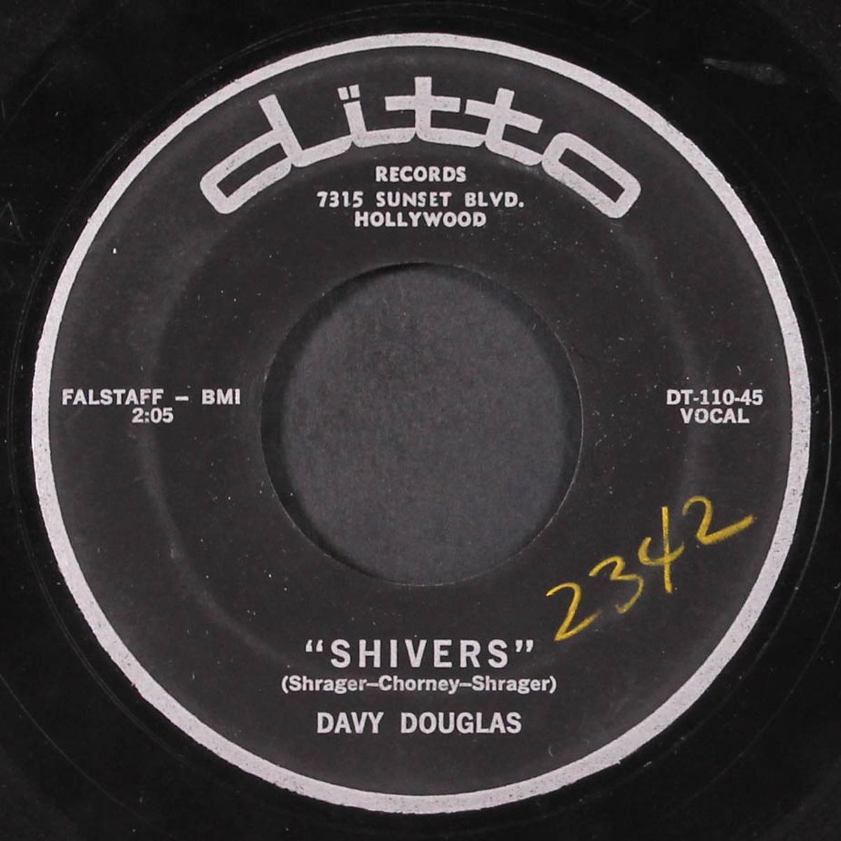shivers / hungry heart by DAVY DOUGLAS