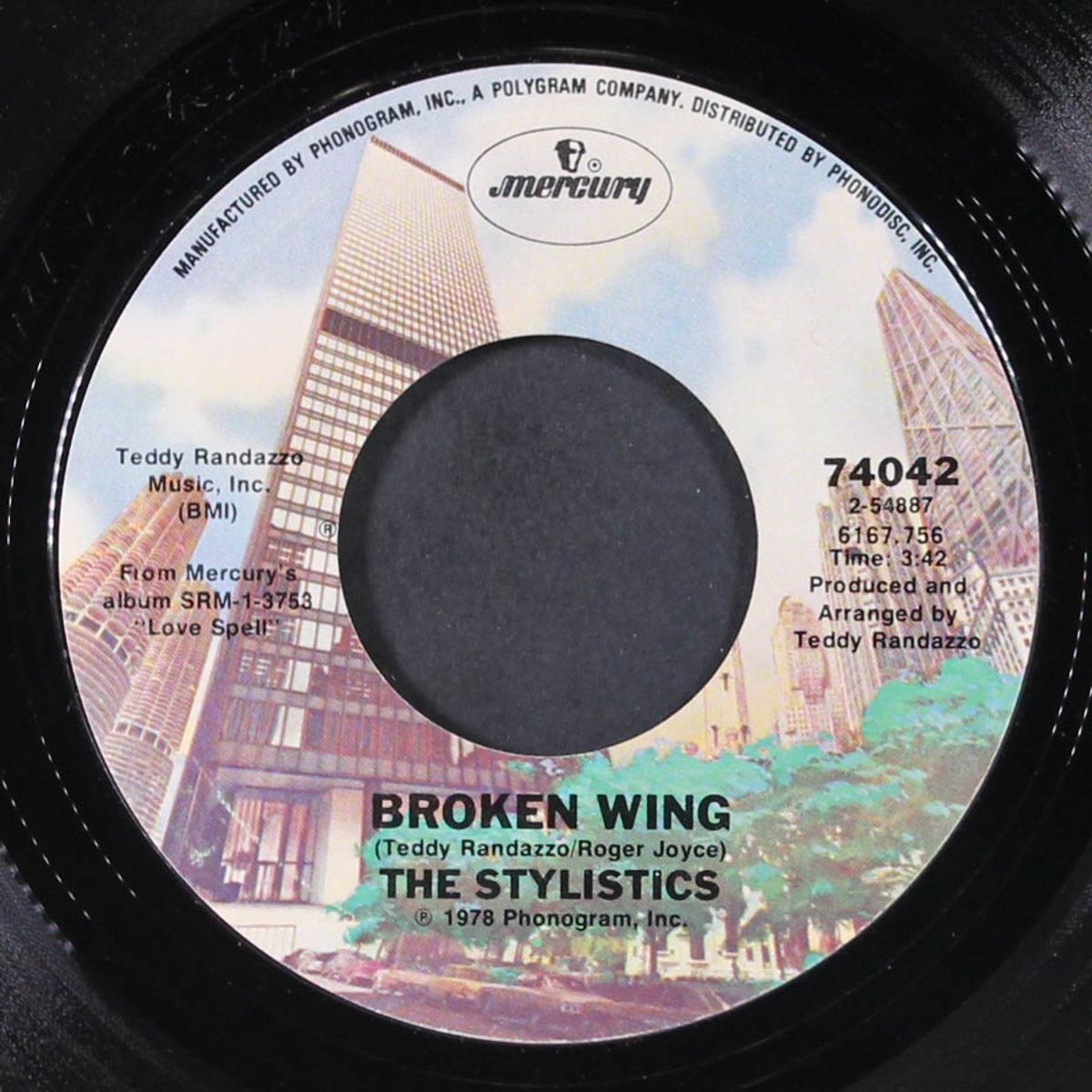 love at first sight / broken wing by STYLISTICS