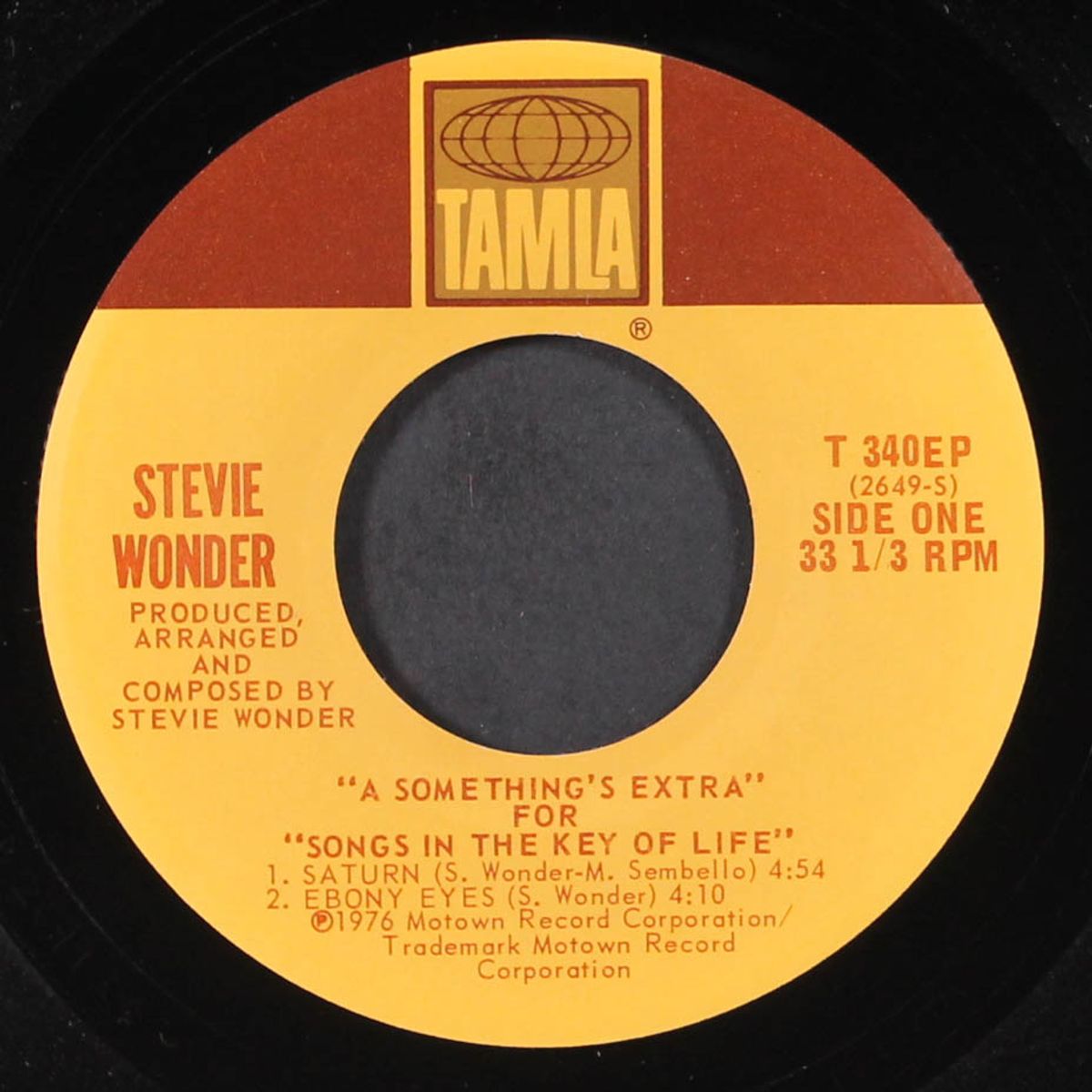 a something's extra for songs in the key of life by STEVIE WONDER