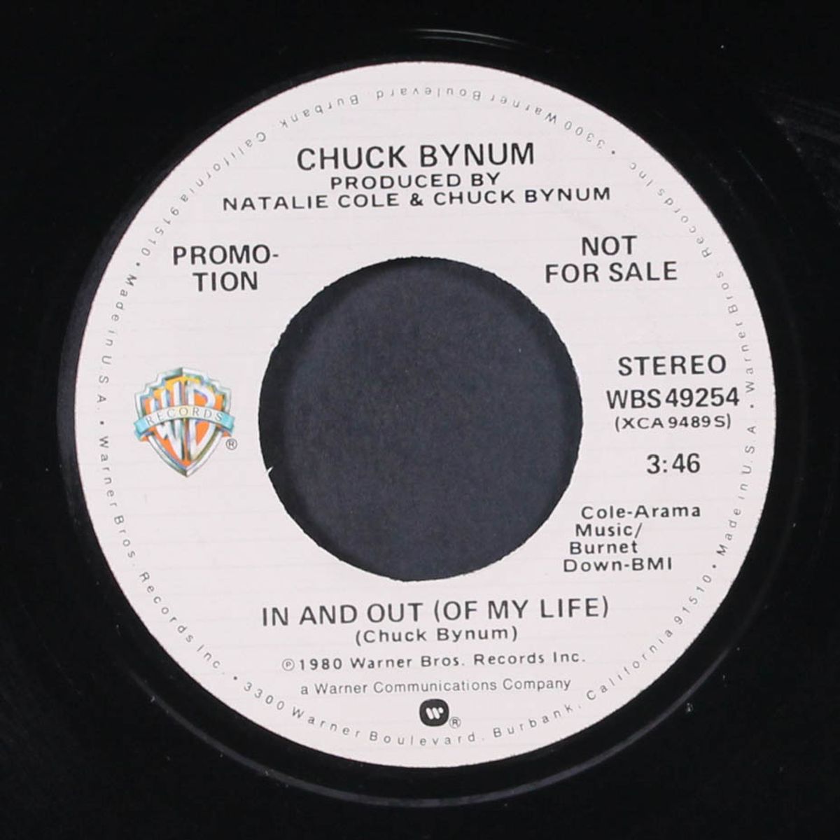 in and out (of my life) / mono by CHUCK BYNUM