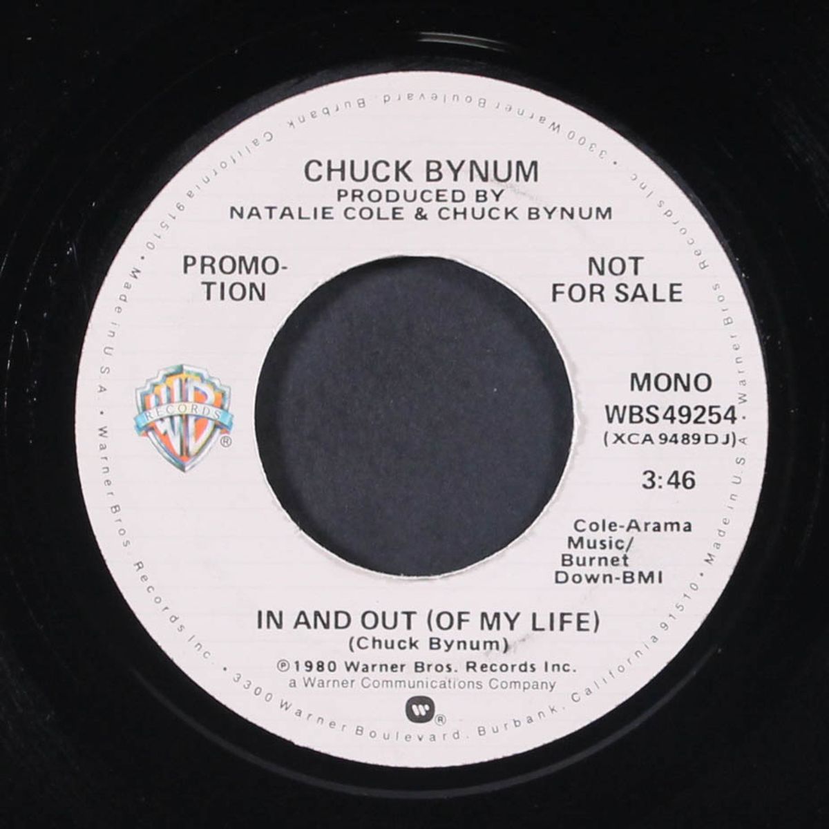 in and out (of my life) / mono by CHUCK BYNUM