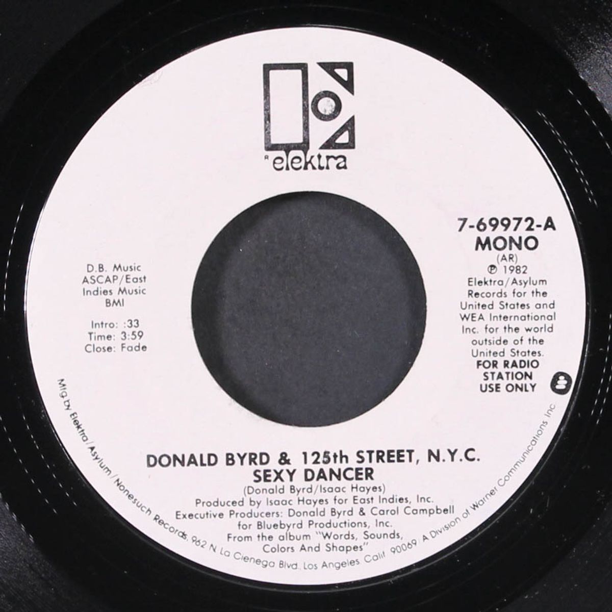 sexy dancer / mono by DONALD BYRD & 125TH STREET, N.Y.C.