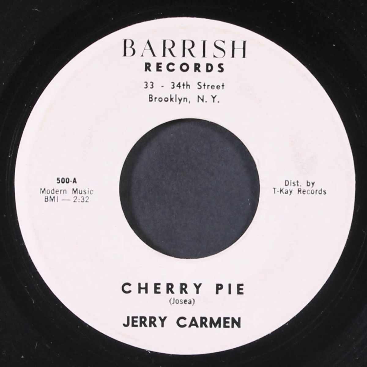 cherry pie / could this be love! by JERRY CARMEN
