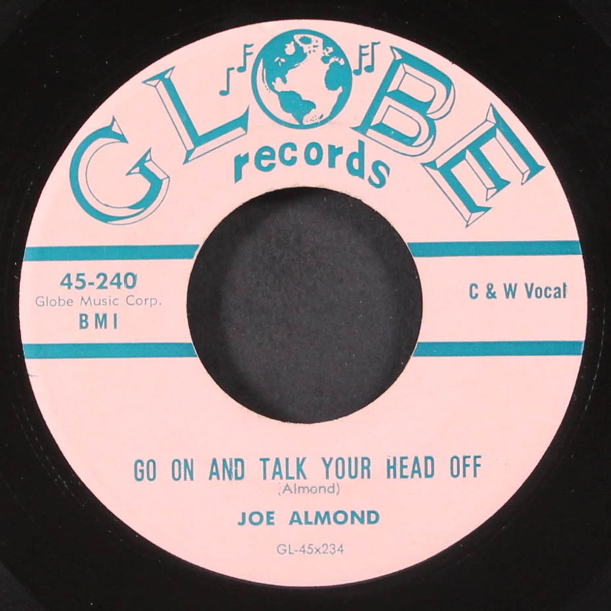 oo-o-o-o! anything goes / go on and talk your head off by JOE ALMOND