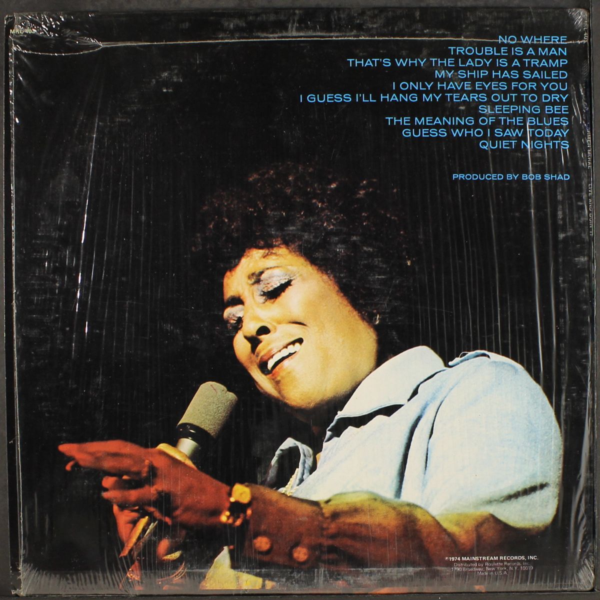 live and doin' it by CARMEN MCRAE