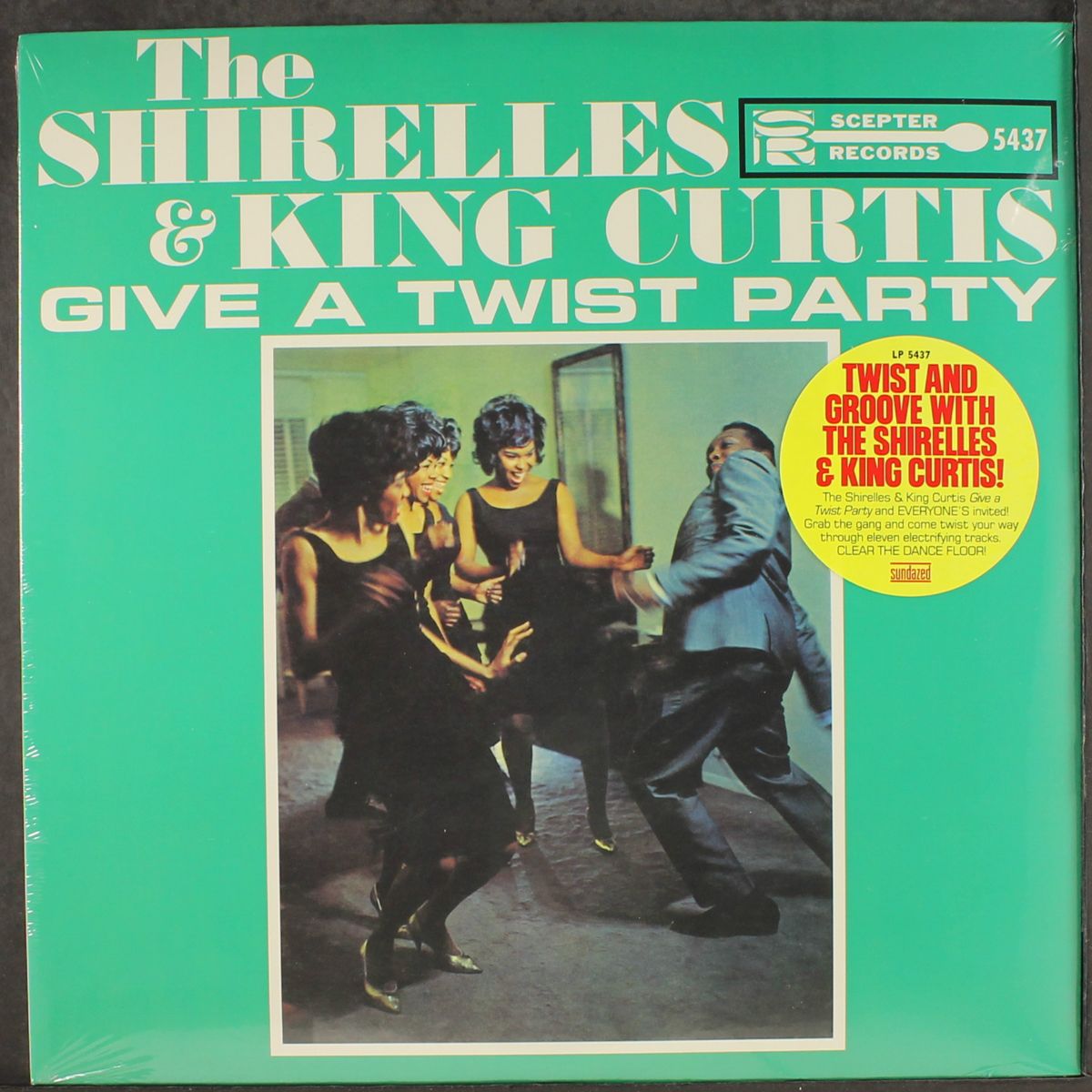 give a twist party by SHIRELLES & KING CURTIS