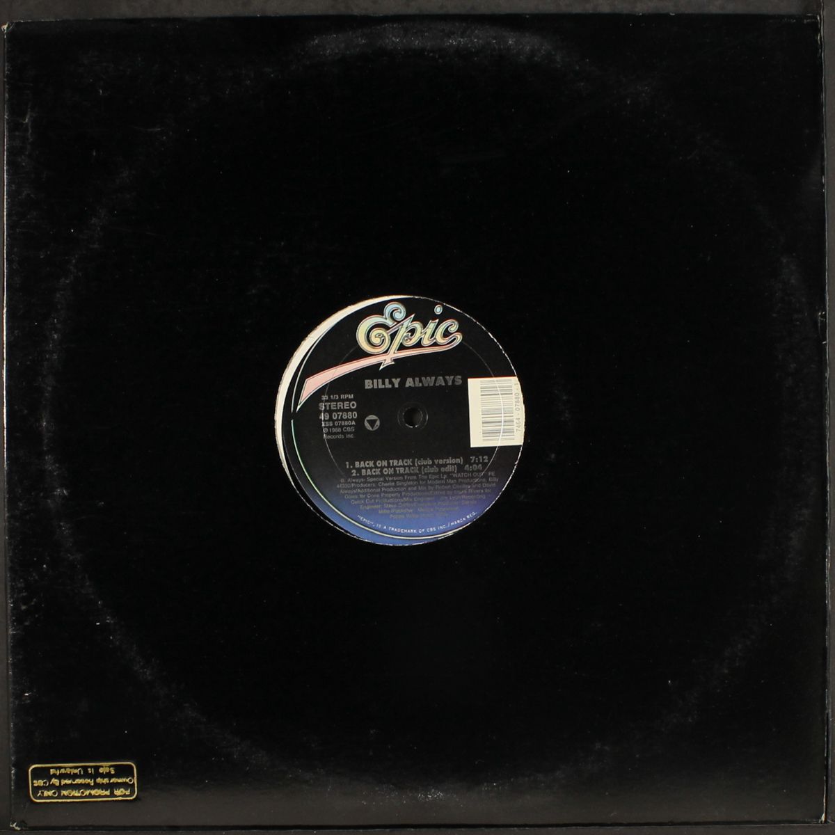 back on track / hip hop, instro, percapella by BILLY ALWAYS
