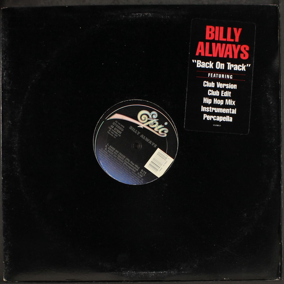 back on track / hip hop, instro, percapella by BILLY ALWAYS