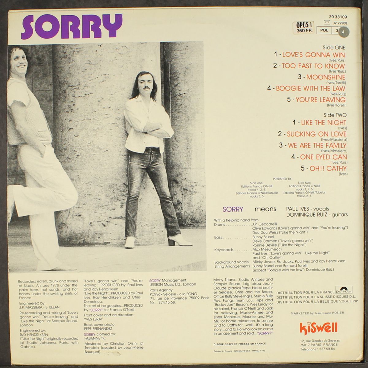 sorry by SORRY