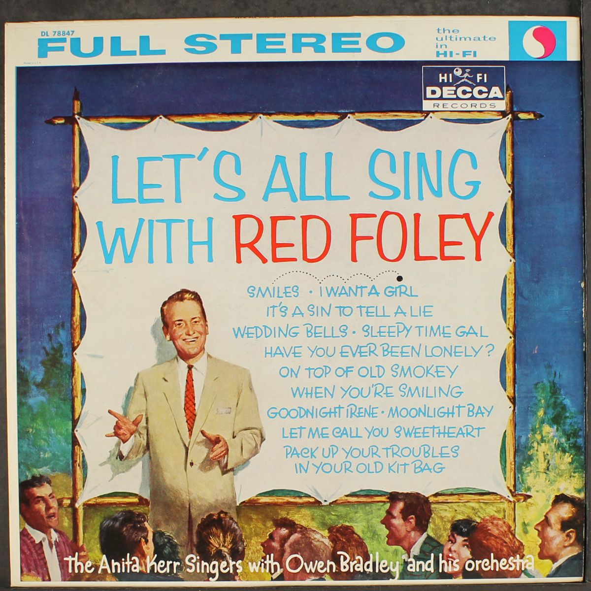 let's all sing with by RED FOLEY