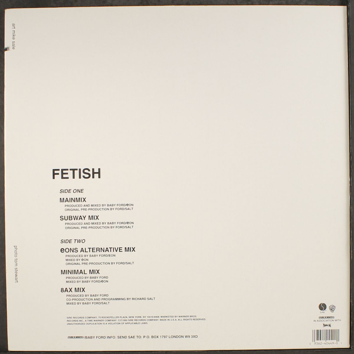 fetish by BABY FORD