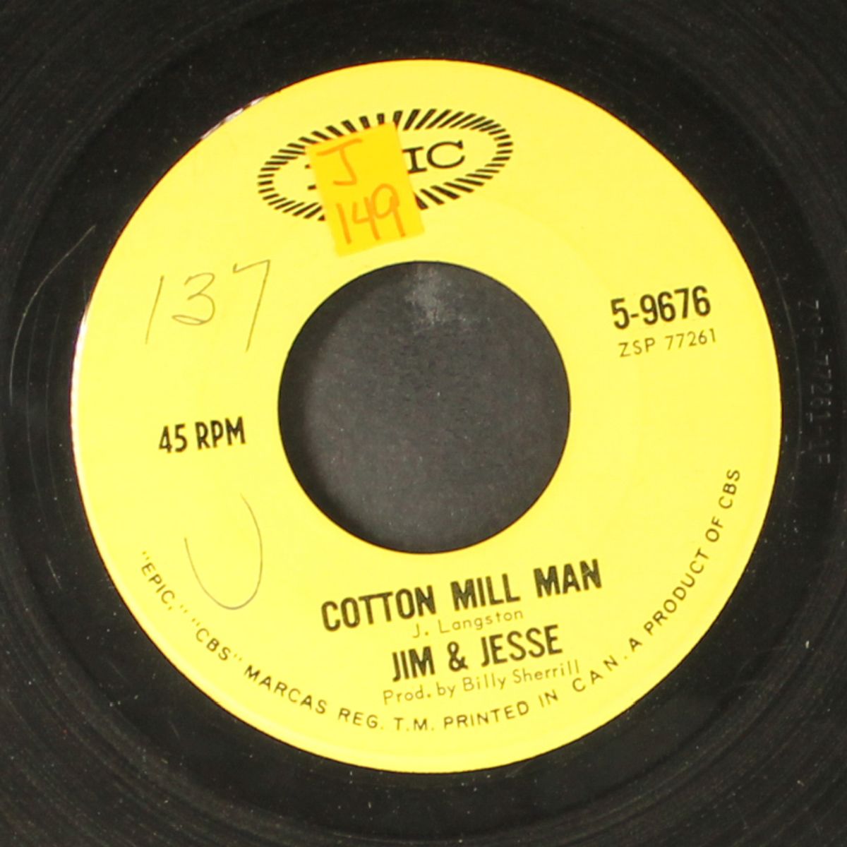 cotton mill man by JIM & JESSE