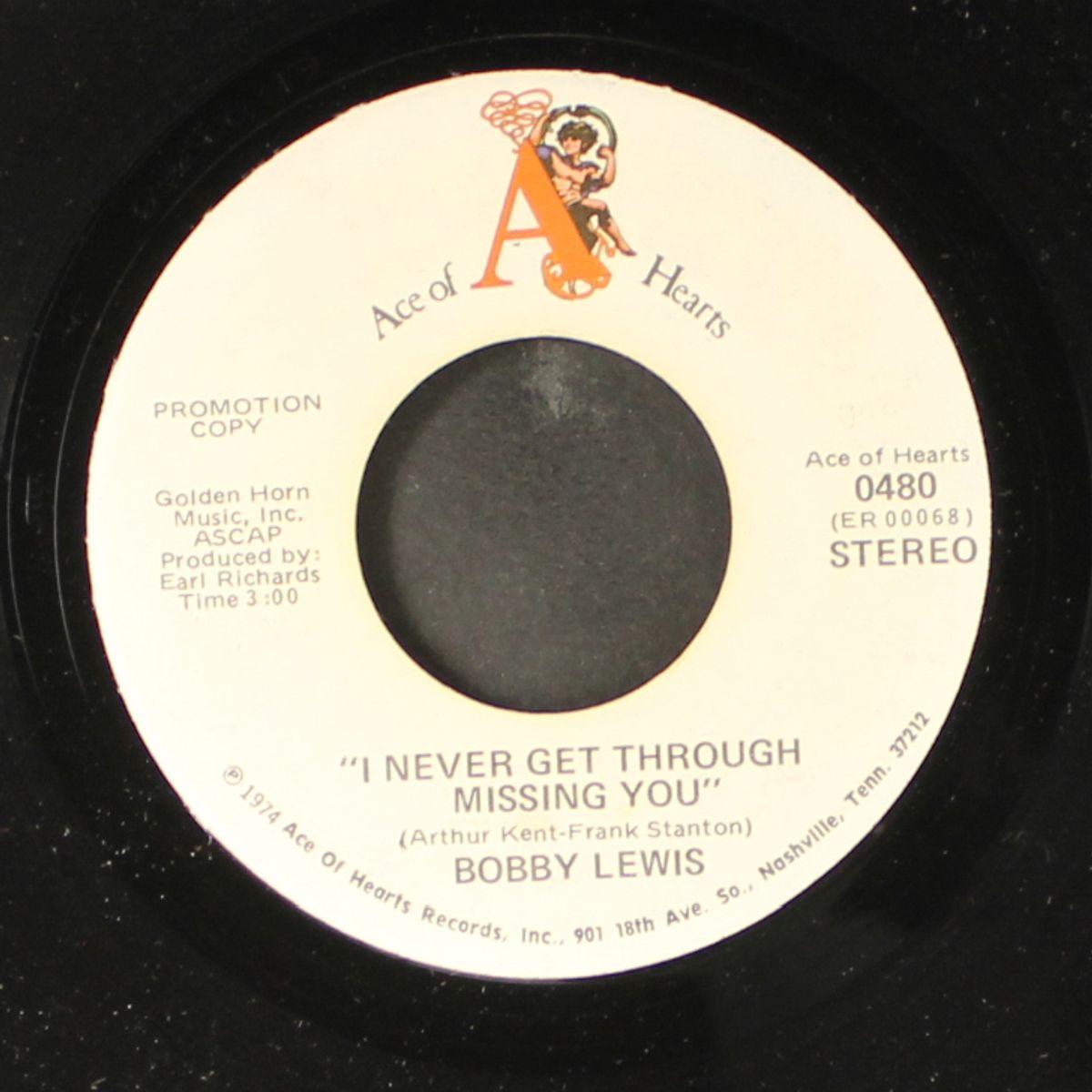 i never get through missing you / same by BOBBY LEWIS