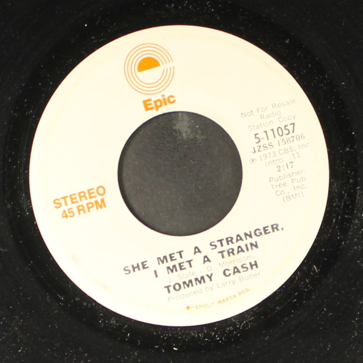 she met a stranger, i met a train / mono by TOMMY CASH