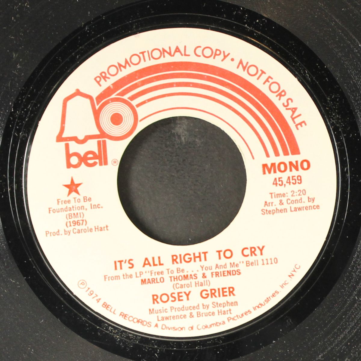 it's all right to cry / mono by ROSEY GRIER