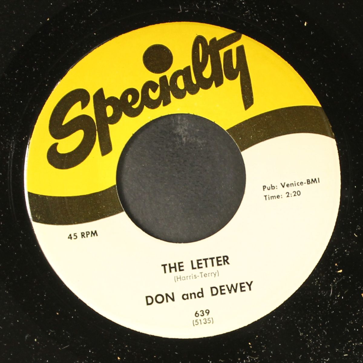 koko joe / the letter by DON & DEWEY
