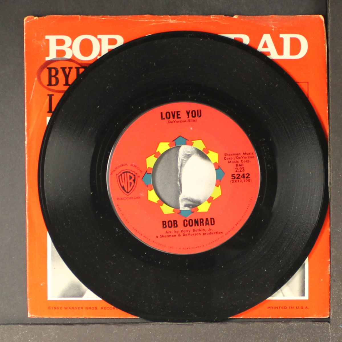 bye bye baby / love you by BOB CONRAD