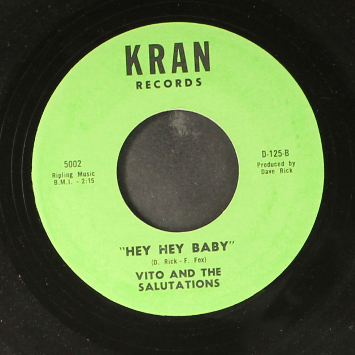your way / hey hey baby by VITO & SALUTATIONS