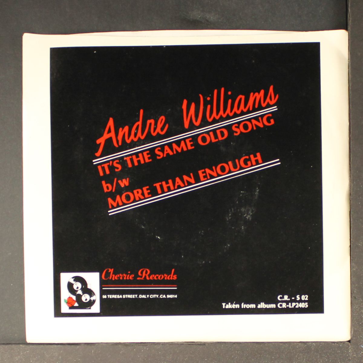 it's the same old song / more than enough by ANDRE WILLIAMS