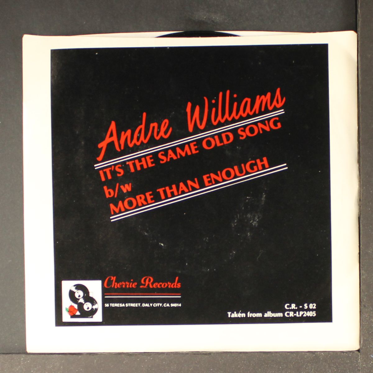 it's the same old song / more than enough by ANDRE WILLIAMS