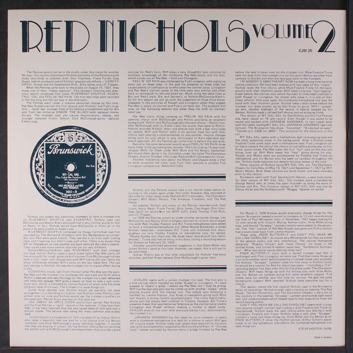 vol. 2 by RED NICHOLS