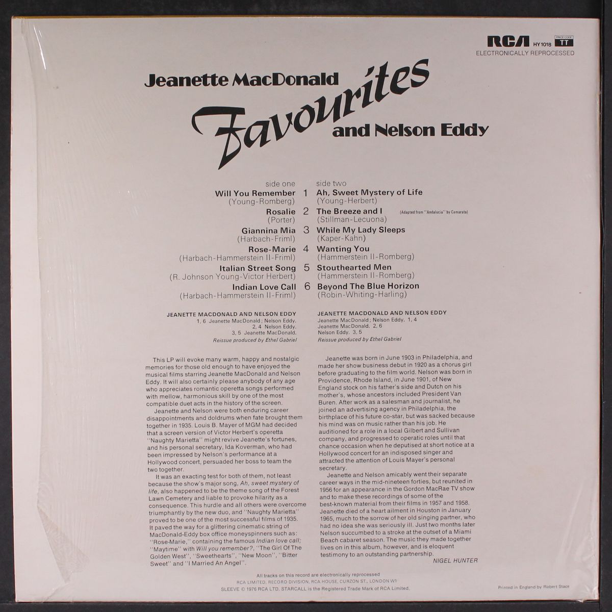 jeanette macdonald & nelson eddy favourites by JEANETTE MACDONALD & NELSON EDDY