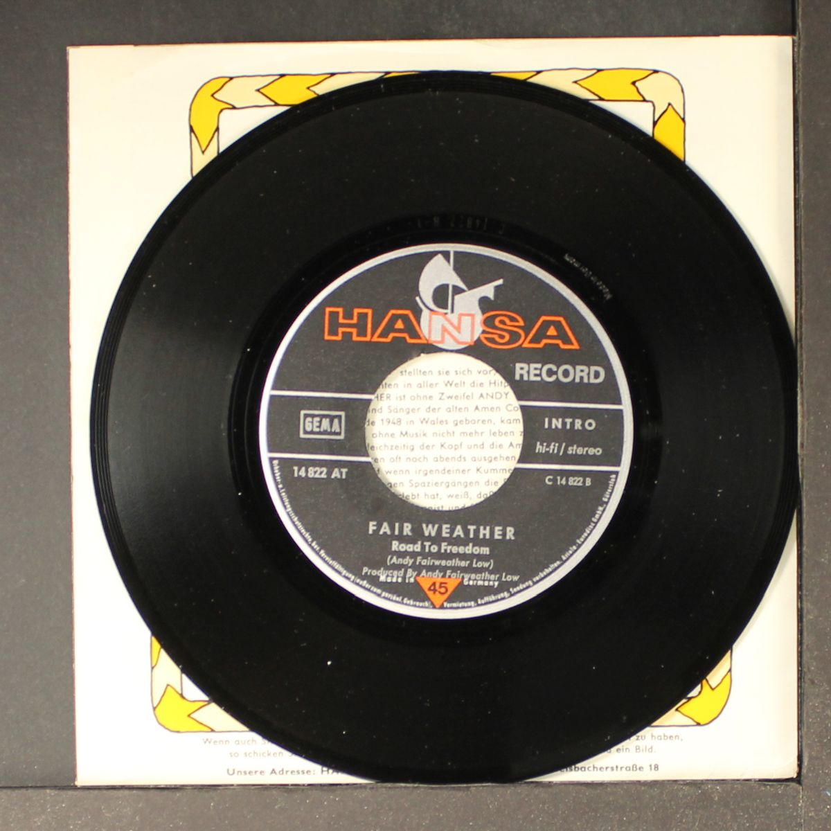 tutti frutti / road to freedom by FAIR WEATHER