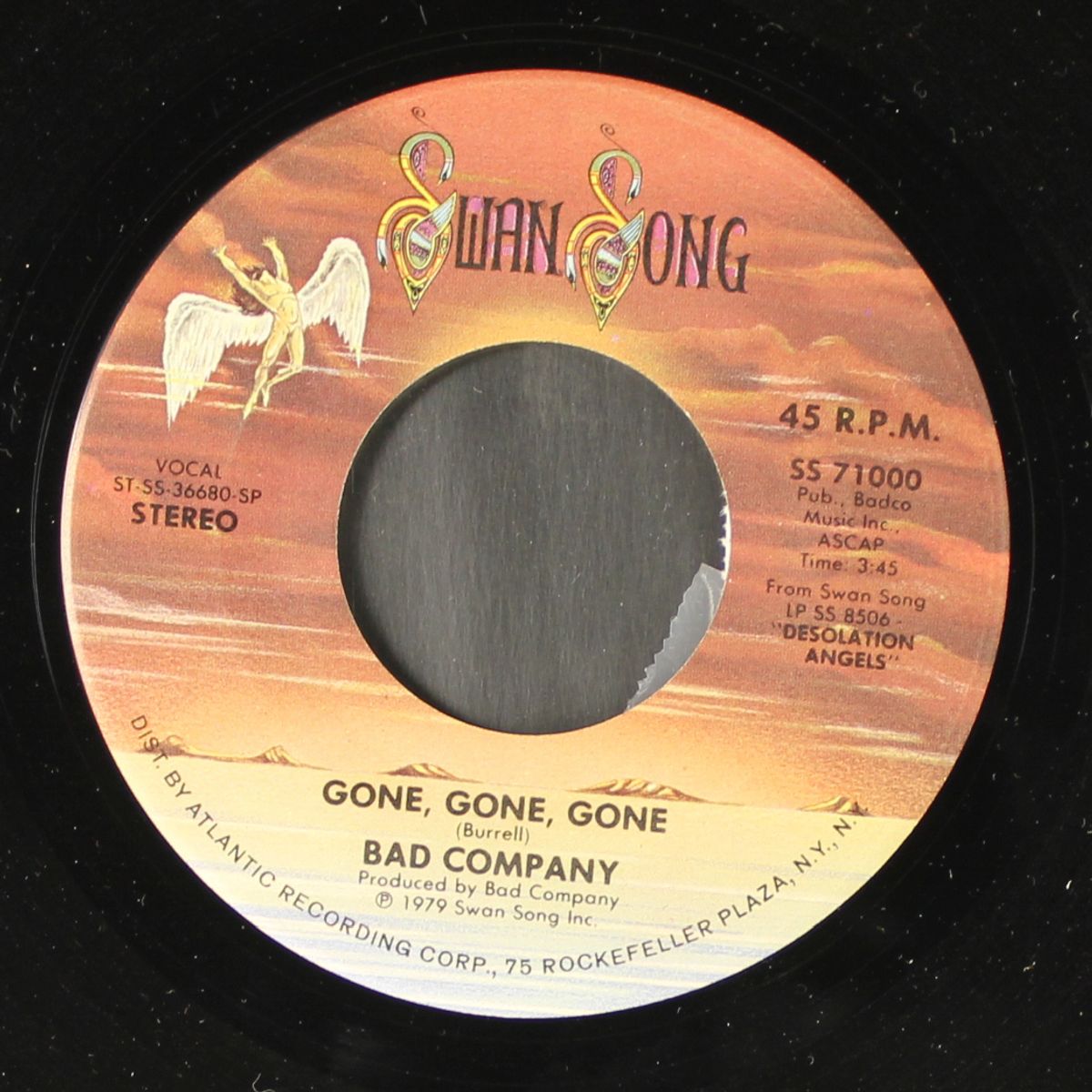 gone, gone, gone / take the time by BAD COMPANY
