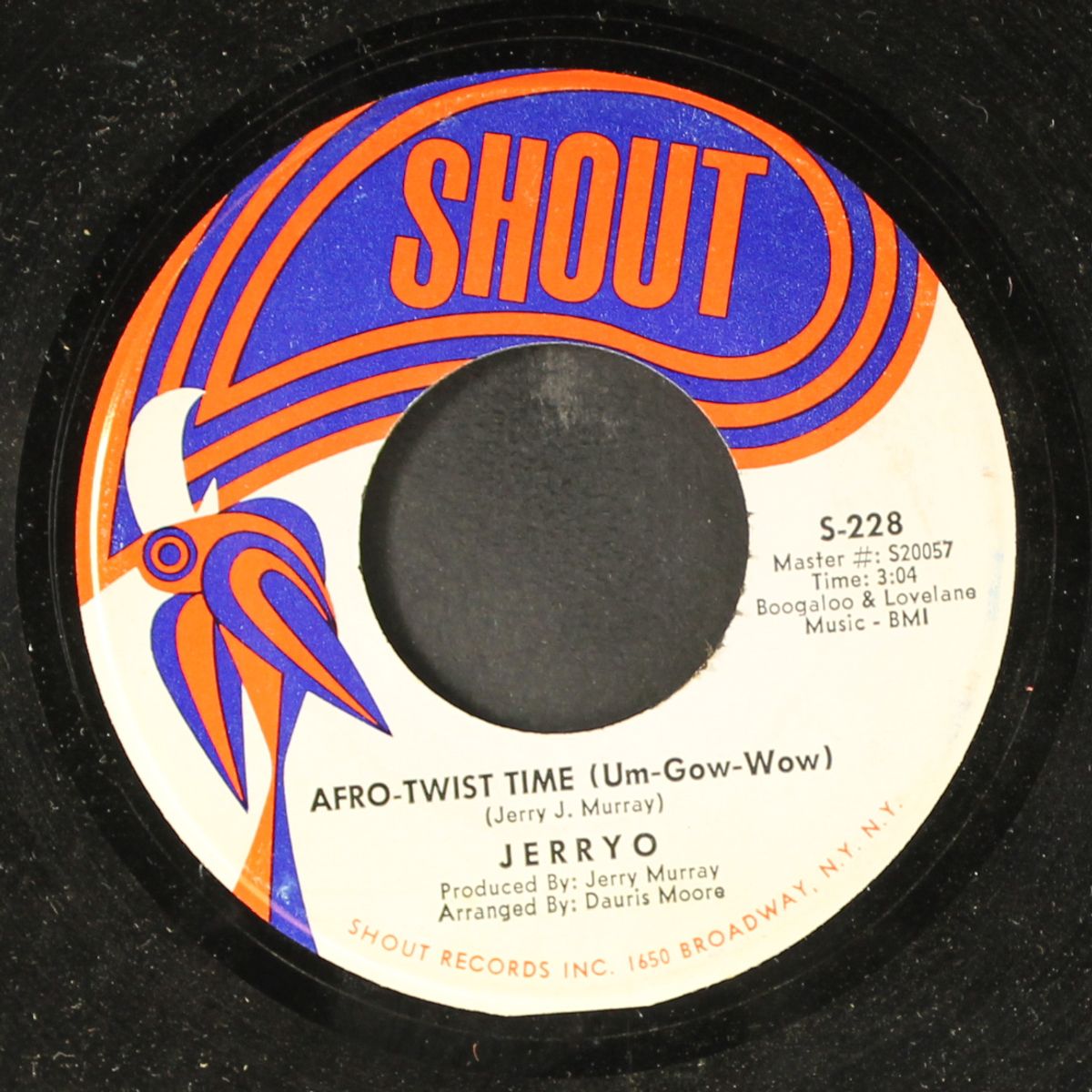 afro-twist time / dance what cha wanna by JERRY-O