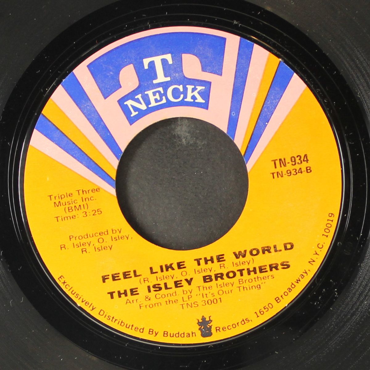 lay-away / feel like the world by ISLEY BROTHERS