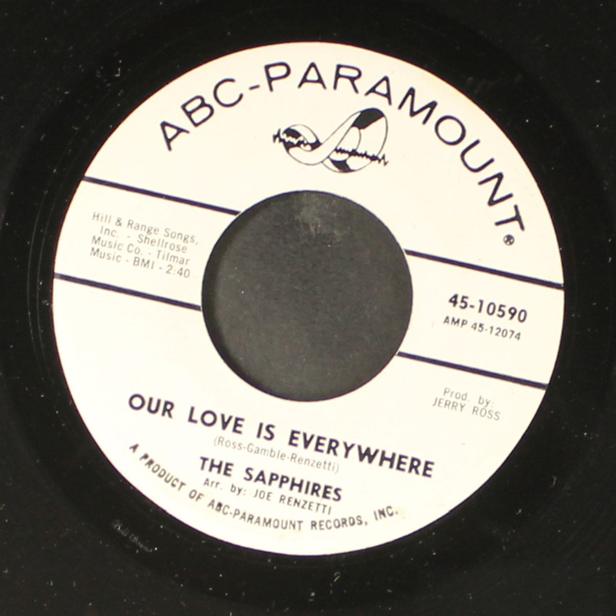 our love is everywhere / thank you for loving me by SAPPHIRES