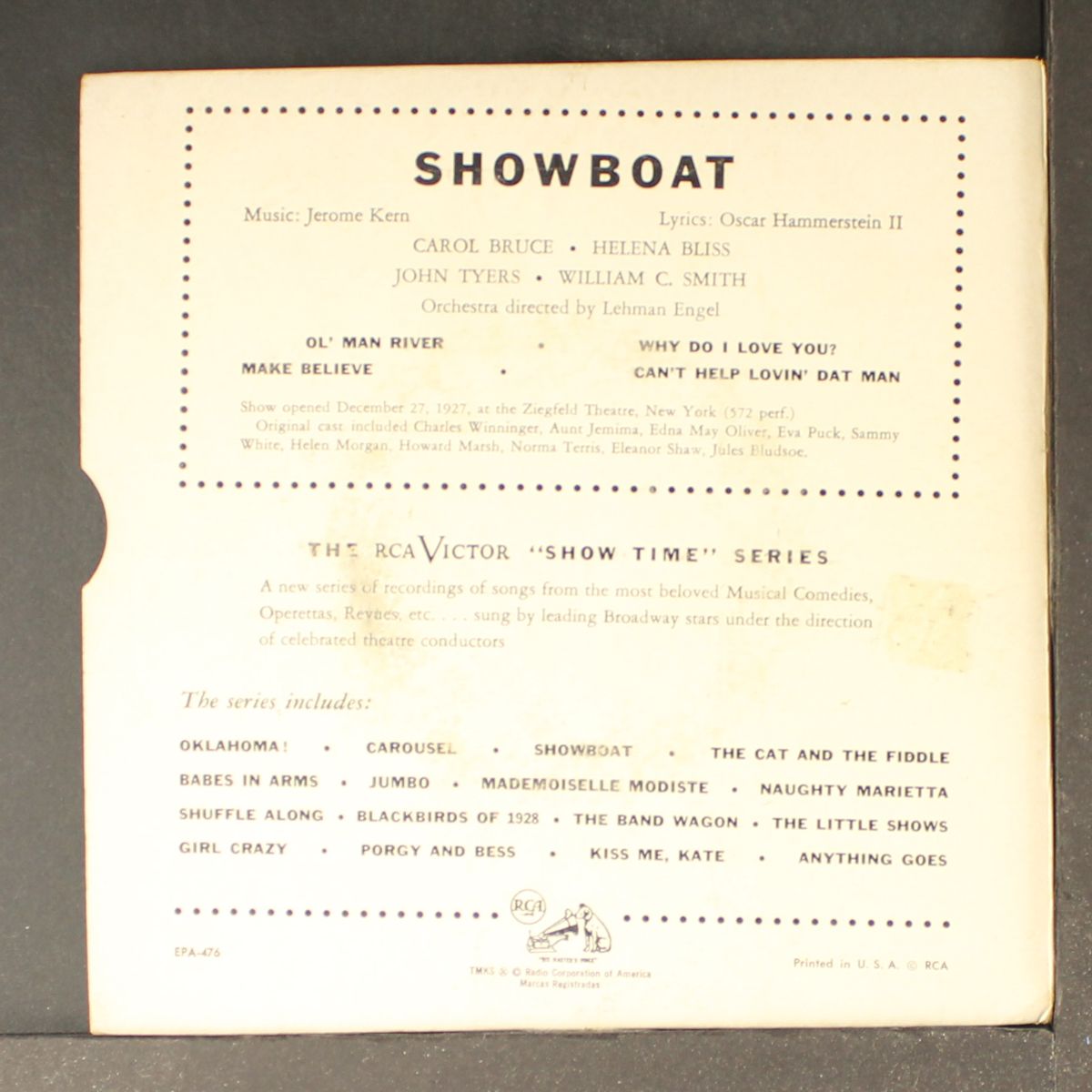 showboat by SOUNDTRACK