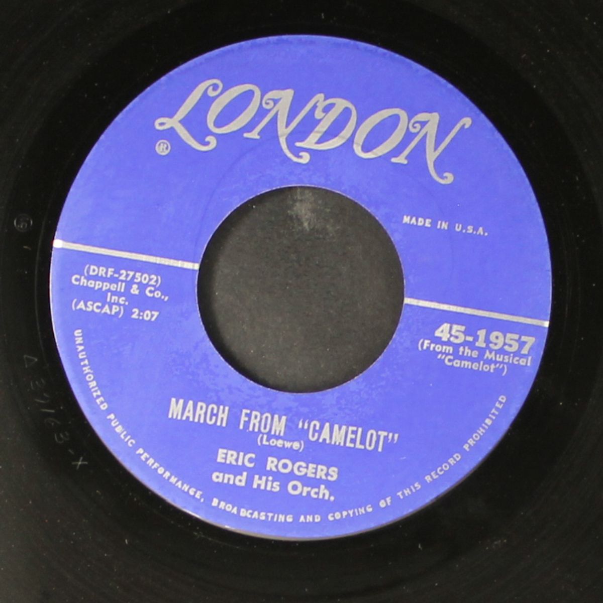 march from "camelot" / follow me by ERIC ROGERS