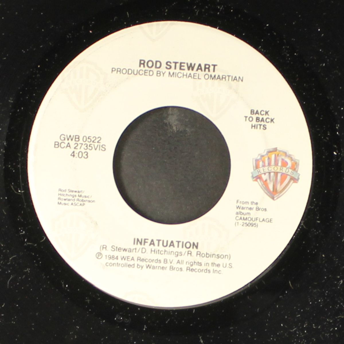 infatuation / some guys have all the luck by ROD STEWART
